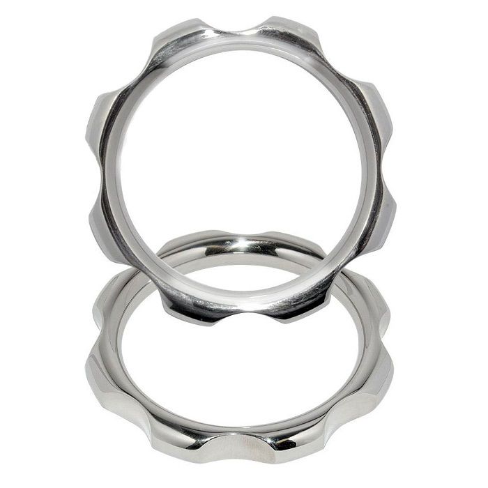 METAL HARD - METAL TORQUE RING FOR PENIS AND TESTICLES 45MM - Afbeelding 2