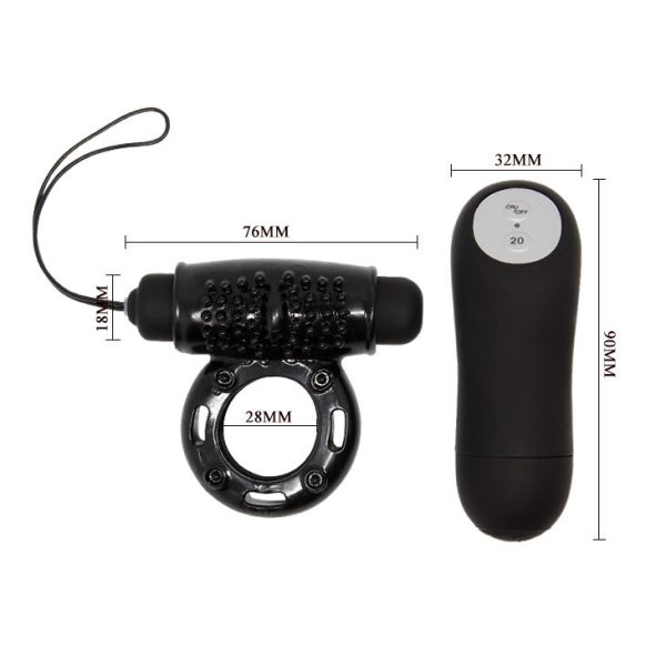 BAILE - RING REMOTE CONTROL BLACK 20V - Afbeelding 4