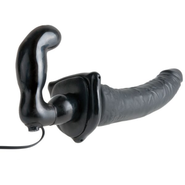 FETISH FANTASY SERIES - SERIES DELUXE VIBRATING PENETRIS STRAP-ON - Afbeelding 3