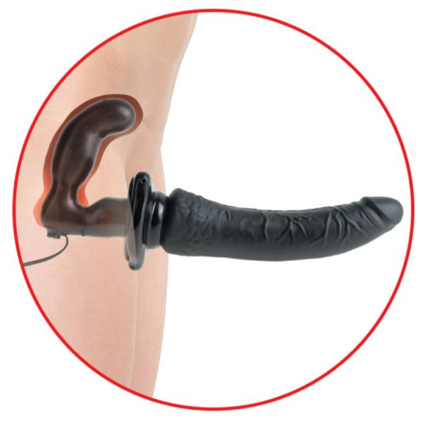 FETISH FANTASY SERIES - SERIES DELUXE VIBRATING PENETRIS STRAP-ON - Afbeelding 4