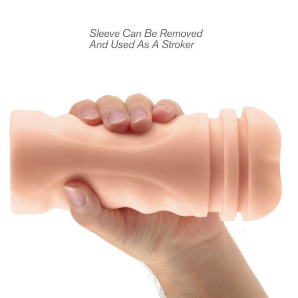 EXTREME TOYZ - PIPEDREAM MEGA GRIP VAGINA MASTURBATOR VIBRATOR - Afbeelding 4