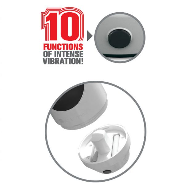 EXTREME TOYZ - PIPEDREAM MEGA GRIP VAGINA MASTURBATOR VIBRATOR - Afbeelding 6