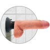 KING COCK - 20.3 CM VIBRATING COCK WITH BALLS FLESH - Afbeelding 3
