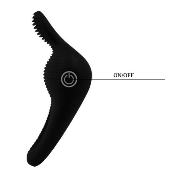 PRETTY LOVE - THIMBLE VIBRATOR RING BLACK - Afbeelding 5