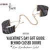 BIJOUX - DÉSIR MÉTALLIQUE BLACK METAL MESH HANDCUFFS - Afbeelding 3