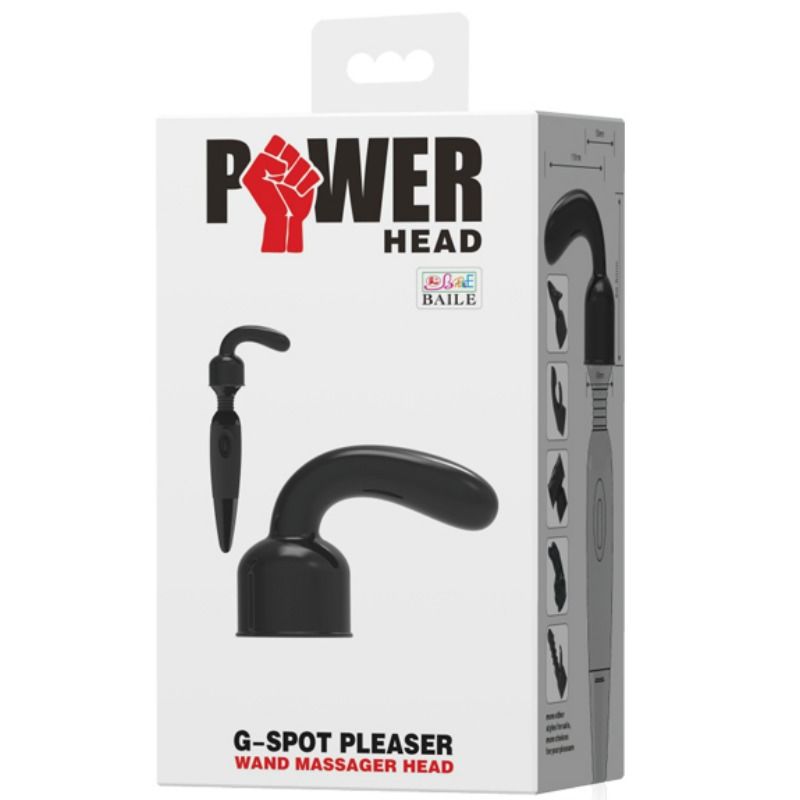 BAILE - POWER HEAD INTERCHANGEABLE HEAD FOR MASSAGERG SPOT PLEASER - Afbeelding 6