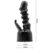 BAILE - POWER HEAD INTERCHANGEABLE HEAD FOR INTERNAL AND CLITORIS STIMULATION - Afbeelding 4