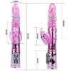 BAILE - RECHARGEABLE VIBRATOR WITH ROTATION AND THROBBING BUTTERF STIMULATOR - Afbeelding 6
