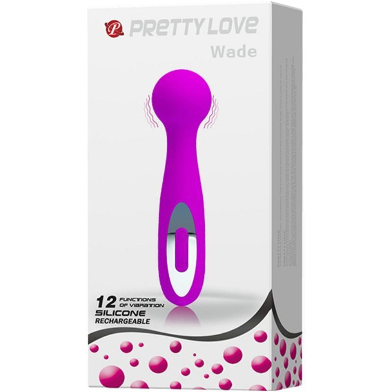 PRETTY LOVE - WADE RECHARGEABLE MASSAGER 12 FUNCTIONS - Afbeelding 10