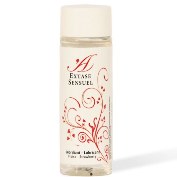 EXTASE SENSUAL - STRAWBERRY LUBRICANT 100 ML - Afbeelding 2