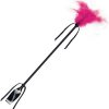 SECRETPLAY - BLACK AND FUCHSIA WHIP & FEATHER - Afbeelding 2