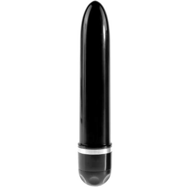 KING COCK - 17.8 CM VIBRATING STIFFY FLESH - Afbeelding 2