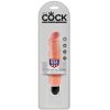 KING COCK - 17.8 CM VIBRATING STIFFY FLESH - Afbeelding 3