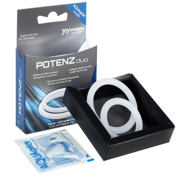 JOYDIVISION POTENZDUO - WHITE RINGS - M - Afbeelding 2