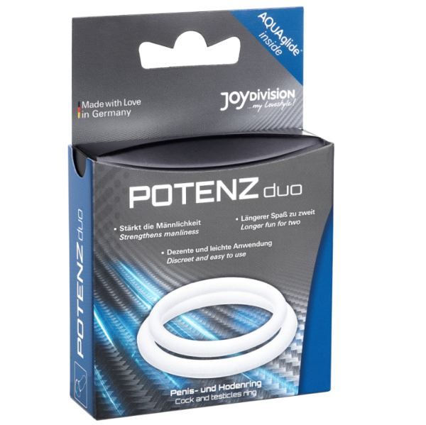 JOYDIVISION POTENZDUO - WHITE RINGS - M - Afbeelding 3