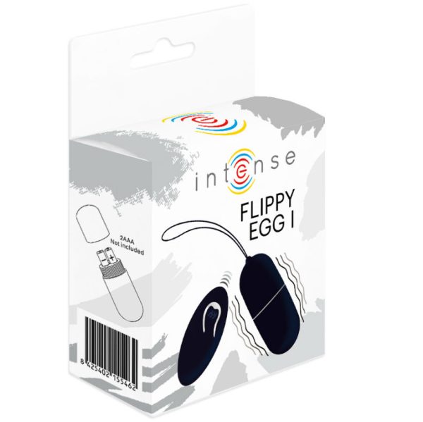 INTENSE - FLIPPY I VIBRATING EGG WITH REMOTE CONTROL BLACK - Afbeelding 5