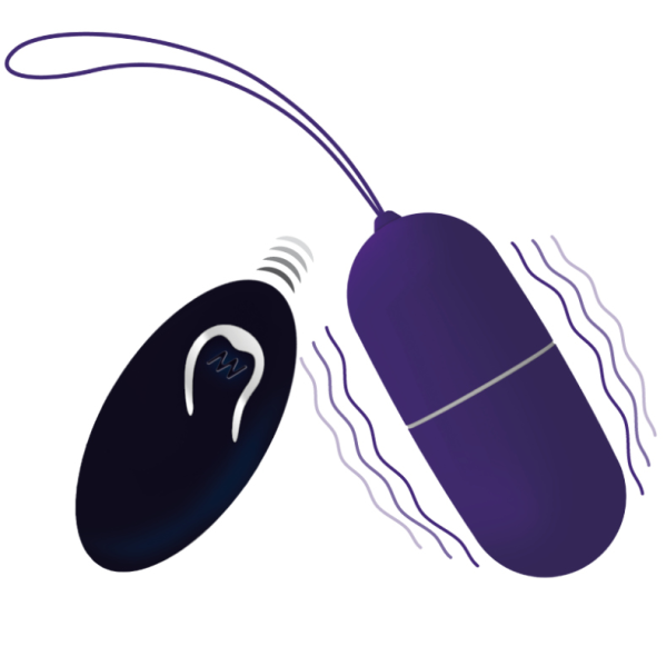 INTENSE - FLIPPY I VIBRATING EGG WITH REMOTE CONTROL PURPLE - Afbeelding 2