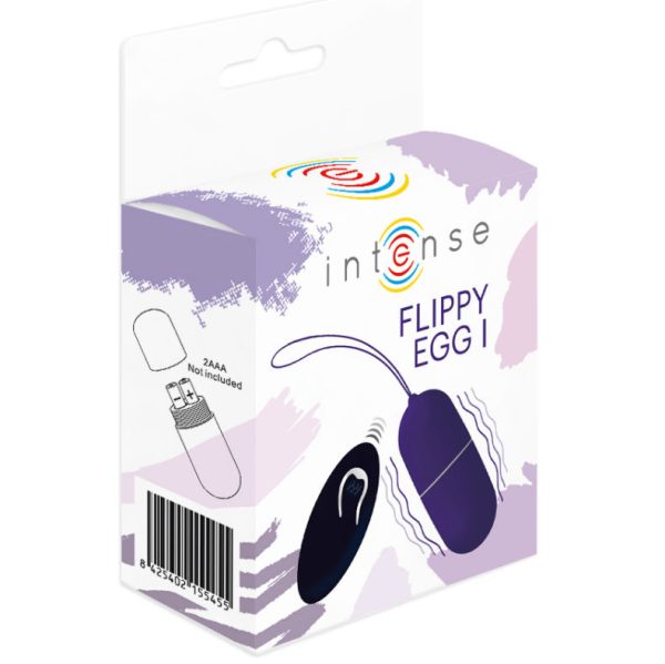 INTENSE - FLIPPY I VIBRATING EGG WITH REMOTE CONTROL PURPLE - Afbeelding 5