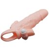 BAILE - BRAVE MAN PENIS COVER WITH CLIT AND ANAL STIMULATION FLESH 16.5 CM - Afbeelding 5