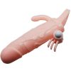 BAILE - BRAVE MAN PENIS COVER WITH CLIT AND ANAL STIMULATION FLESH 16.5 CM - Afbeelding 6