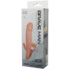 BAILE - BRAVE MAN PENIS COVER WITH CLIT AND ANAL STIMULATION FLESH 16.5 CM - Afbeelding 10