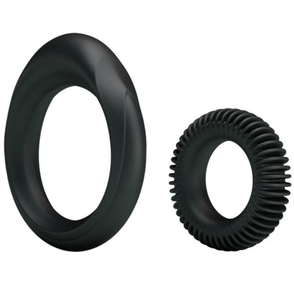 BAILE - KIT 2 SILICONE RINGS RING MANHOOD - Afbeelding 2