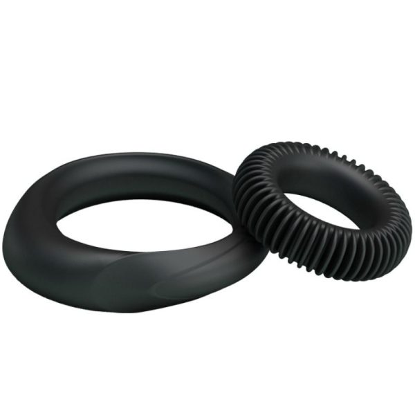 BAILE - KIT 2 SILICONE RINGS RING MANHOOD - Afbeelding 4