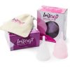 IRISCUP - SMALL PINK MONTH CUP A + FREE STERILIZER BAG - Afbeelding 3