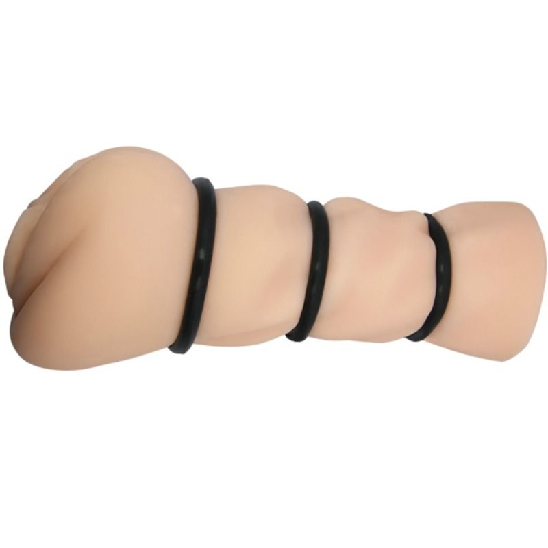 CRAZY BULL - VAGINA MASTURBATOR WITH RINGS - Afbeelding 3