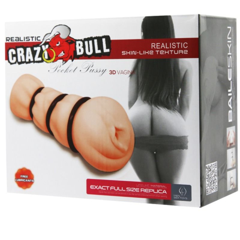 CRAZY BULL - VAGINA MASTURBATOR WITH RINGS - Afbeelding 7