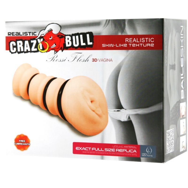 CRAZY BULL - MASTURBADOR WITH RINGS VAGINA MODEL 2 - Afbeelding 6