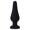 INTENSE - ANAL PLUG PIPO M BLACK SILICONE 11 CM - Afbeelding 2