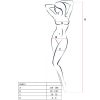 PASSION - WOMAN BS013 BLACK BODYSTOCKING ONE SIZE - Afbeelding 2