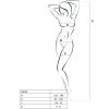 PASSION - WOMAN BS024 BODYSTOCKING BLACK ONE SIZE - Afbeelding 3