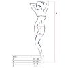 PASSION - WOMAN BS036 BODYSTOCKING BLACK ONE SIZE - Afbeelding 3