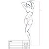 PASSION - WOMAN BS031 BODYSTOCKING BLACK ONE SIZE - Afbeelding 3