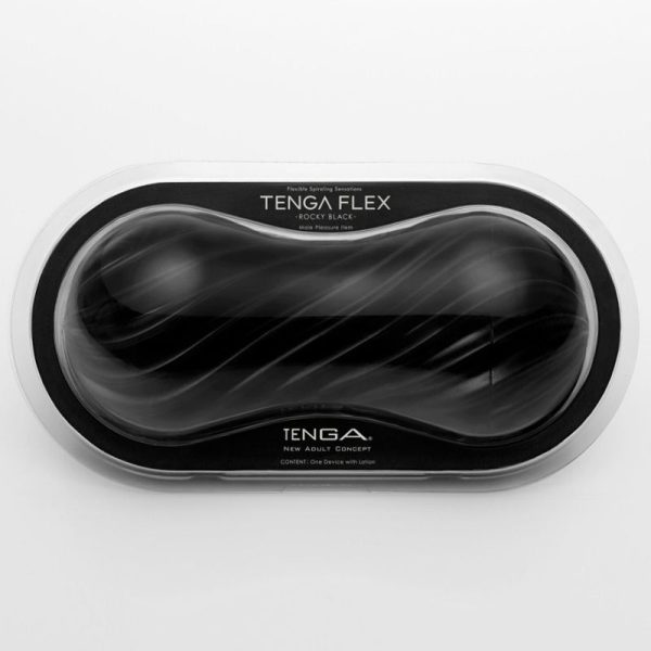 TENGA - FLEX MALE MASTUBADOR BLACK - Afbeelding 2
