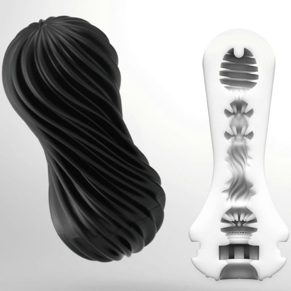 TENGA - FLEX MALE MASTUBADOR BLACK - Afbeelding 3