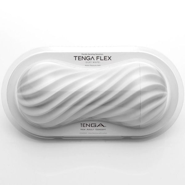 TENGA - FLEX WHITE MALE MASTUBADOR - Afbeelding 3