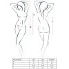 PASSION - WOMAN HELLEN DRESS AND THONG SIZE S/M - Afbeelding 2