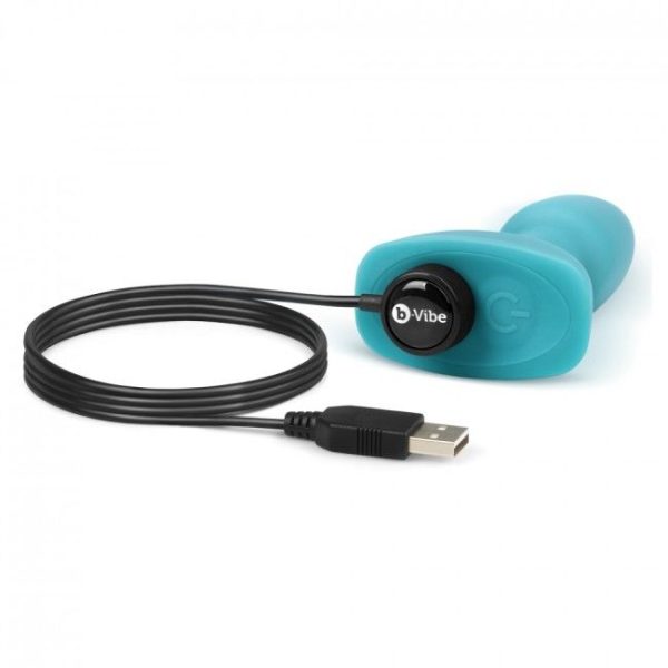 B-VIBE - RIMMING REMOTE CONTROL ANAL PLUG PETITE TEAL - Afbeelding 6