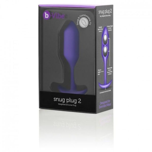 B-VIBE - SNUG ANAL PLUG 2 LILAC - Afbeelding 5