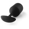 B-VIBE - SNUG ANAL PLUG 4 BLACK - Afbeelding 2