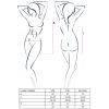 PASSION - WOMAN LUMIA CHEMISE BLACK SIZE S/M - Afbeelding 3