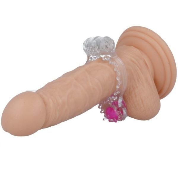 CASUAL LOVE - RING VIBRATING DOUBLE PLEASURE TRANSPARENT - Afbeelding 3
