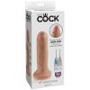 KING COCK - REALISTIC DILDO UNCUT FLESH 15 CM - Afbeelding 4