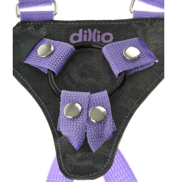 DILLIO - 7 INCH STRAP-ON  SUSPENDER HARNESS SET - Afbeelding 2