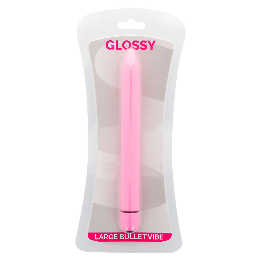 GLOSSY - SLIM VIBRATOR PINK - Afbeelding 3