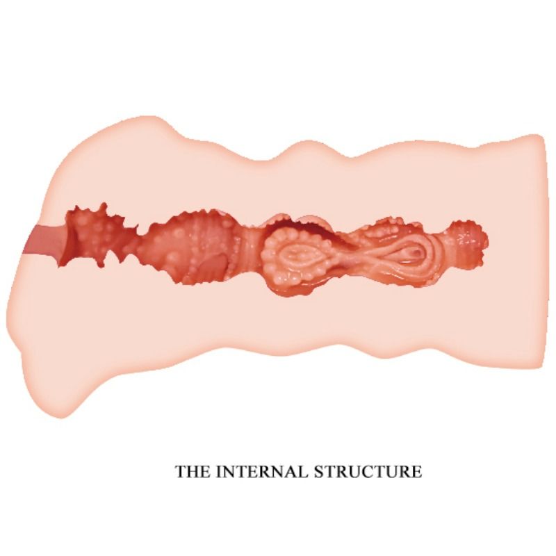 CRAZY BULL - LEILA VAGINA MASTURBADOR 13.5 CM - Afbeelding 4