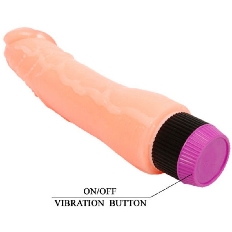 BAILE - NATURAL FLEXIBLE REALISTIC VIBRATOR 24 CM - Afbeelding 6